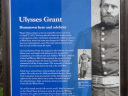 Markers &raquo; markers &raquo; Monroe Twp &raquo; Pt. Pleasant Grant Sites; U.S. 52 at S.R. 232 &raquo; Grant Birthplace; 1551 S.R. 232 Point Pleasant OH at intersection with U.S. 52